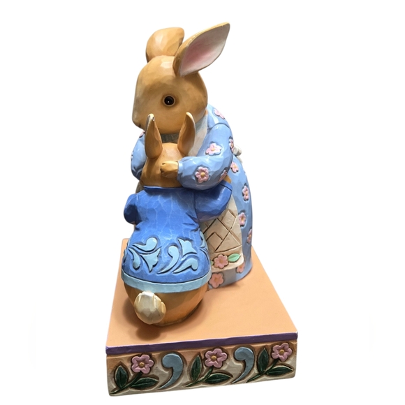 Jim Shore Beatrix Potter Mrs. Rabbit and Peter Rabbit- - Picture 2 of 8